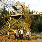 Výprava družin Pand do hájovny Na Dědku 20.-22.10.2017