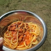 Špagety k obědu