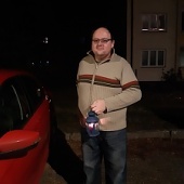 Golem se světýlkem (v Rožmitále)