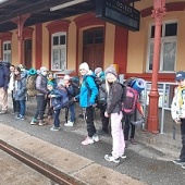 Vyrážíme z Příbramského nádraží